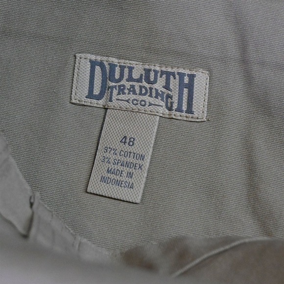 NEW Duluth 48 x 11" Khaki DuluthFlex Fire Hose Carpenter 71718 Cargo Shorts - Picture 3 of 5